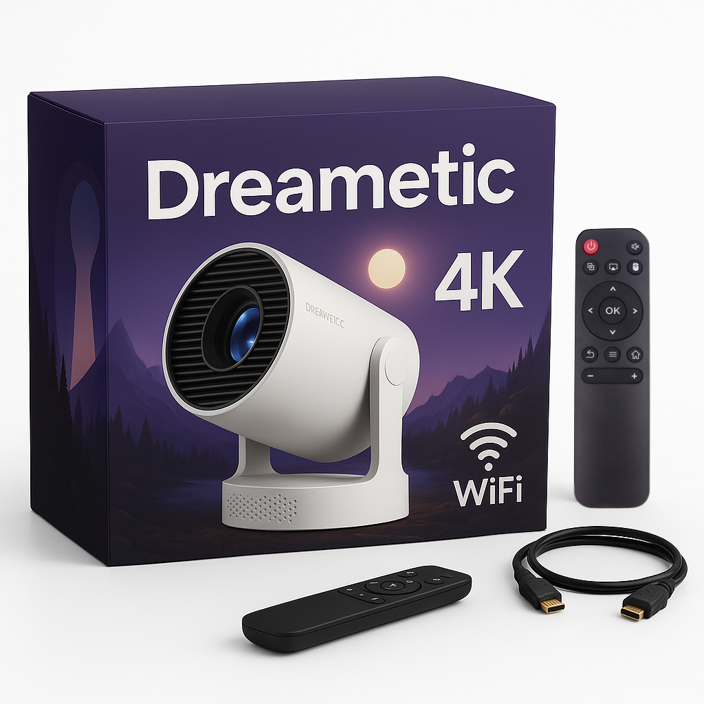 Dreametic™ 4K — Convierte tu habitación en un universo inmersivo.