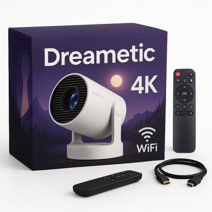 Dreametic™ 4K — Convierte tu habitación en un universo inmersivo.